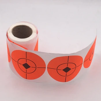 100 Vienetų Tikslinės Lipduko Klijų Fotografavimo nukreipti Bullseye Purslų Tikslinės Reaktyvusis Lipdukas 7.5 cm Fotografavimo Praktiką Įrankiai