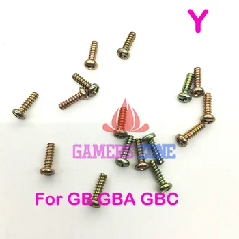 1000PCS Pakeisti Gameboy Y Tri Sparno Varžtas GB), GBA, GBC Žaidimų Konsolės Korpuso Atveju Trikampis Varžtai