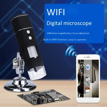 1000X Belaidžio Skaitmeninio Mikroskopo Kamera, Nešiojamą Mini WiFi 1080P HD USB nification už 