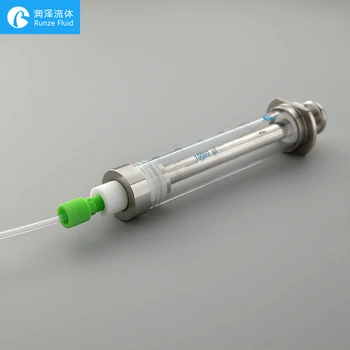 10ml lab analizės automatinis stiklo injekciją švirkštą veterinarijos stiklo purkštukas (benzinas) su adatomis