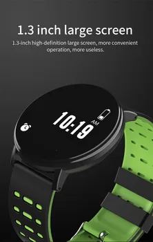 119Plus Smart Watch Širdies ritmo Smart Apyrankė Aukštos raiškos Jutiklinis Ekranas IP67 Vyrai Muzikos, Žiūrėti Moterų Smartwatch