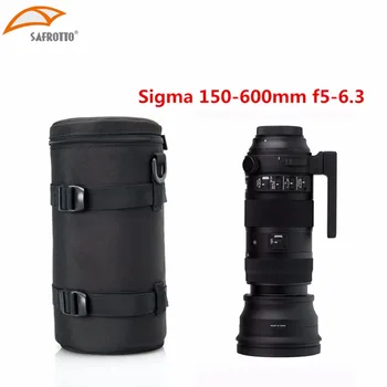13x29.5cm Fotoaparato Objektyvo Dėklas Atveju Krepšys Tamron 150-600mm Sigma 150-600, 150-500 & N 200-500mm objektyvai