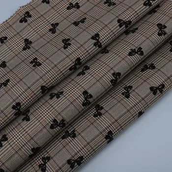 145cmx100cm poliesterio-medvilnės ruoželinio pledas verpalai dažyti Škotijos pledas drabužių, drabužių maišą JK klostuotas sijonas vienoda medžiaga