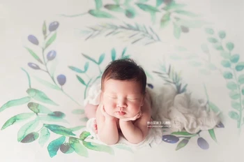 150*150cm Kūdikių Fotografija Antklodė Gėlių Kūdikių Fone fotostudija Naujagimių Fotografijos Prop Fonas ,#P2481
