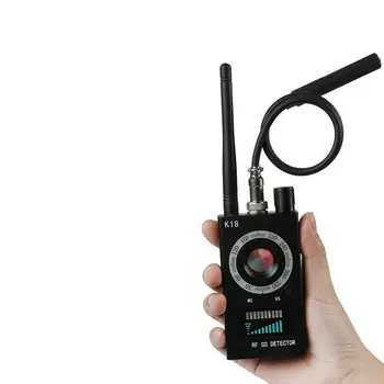 1MHz-6.5 GHz K18 Multi-funkcija Anti-spy Detektoriumi, vaizdo Kameros GSM Garso Klaidą Finder GPS Signalo objektyvas RF Tracker Aptikti Belaidę Produktus