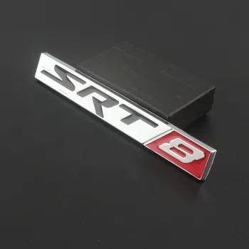 1Pcs 3D SRT6 SRT8 SRT10 5.7 L LS1 LS6 6.0 L LS2 6.8 L LS3 Logotipas Ženklelis Lipdukas automobilio stilius DODGE Įkroviklis, Automobilių Reikmenys