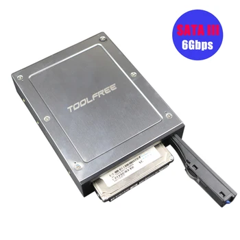 2.5 Colių, 3.5 Colių Vidinis Floppy Bay SATA III 6Gbps Dėklas-MAŽIAU Mobile Rack 2,5