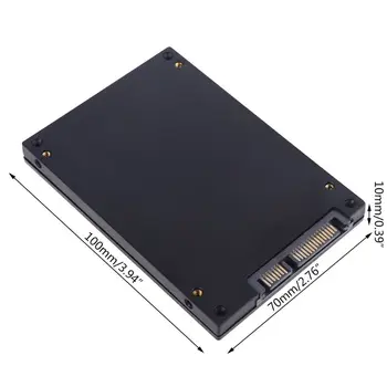 2 Port Dual SD SDHC MMC RAID SATA Adapteris Keitiklis su Aptvarą Bet kokios Talpos SD Kortelę