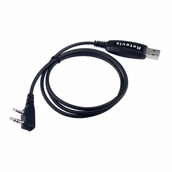 2 pin USB Programavimo Kabelis Retevis RT3 RT3S RT8 RT52 TYT MD-380 DMR Radijas Skaitmeninio Walkie Talkie J9110P