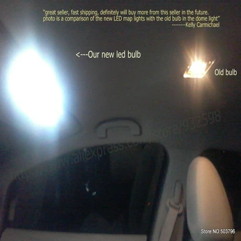 2008 m. Kia Rondo Automobilio Led Vidaus Apšvietimas Auto automobilių Automobilių Led Skaitymo priešrūkiniai žibintai lemputės automobiliams 8pc