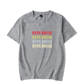 2020 Naujas Hype Namas T-shirt Karšto Pardavimo, T-marškinėliai trumpomis Rankovėmis Vasarą Marškinėlius Animacinių filmų Atsitiktinis O-kaklo Hype Namas Merch