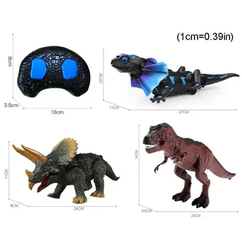 2020 Naujas Lašas Parduotuvė. Vaikai Nuotolinio Valdymo Dinozauras Žaislas su Pėsčiųjų Sprogimo Švyti Akys Berniukų, Mergaičių