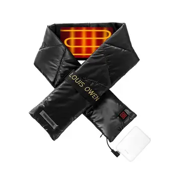 2020 Naujas Žiemos USB Šildymo Šalikas ant Kaklo Šilumos Ir Šaltojo Įrodymas, Unisex Šiltas Šalikas Lauke, Dviračių sportas Ir Kempingas Šalikai
