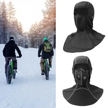 2020 Naujų Karšto Žiemos Motociklų Galvos Apdangalai Galvos Dėvėti Šiltas Slidinėjimo Motociklą Dviračių Apsauginę Veido Kaukę, Šalmą Bžūp Vėjo