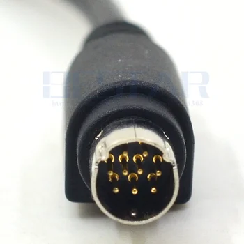 20CM 9-pin Vaizdo / Video-Out (VIVO) Male RCA Component / Composite / S-Video Moterų Adapteris