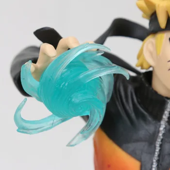 21-25cm Anime ir Animacinių filmų Naruto Shippuden Vibracijos Žvaigždžių Uzumaki Naruto, Sasuke Uchiha PVC Veiksmų Skaičius, Modelis Žaislas
