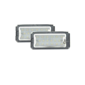 2vnt/Komplektas LED Licencijos Plokštės Lempos Šviesos 
