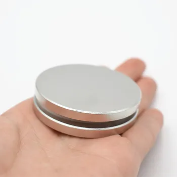 2vnt Neodimio magnetas 50x5 Retųjų Žemių mažas Stiprios Turas nuolatinis 50*5 mm, šaldytuvas, Elektromagnetas NdFeB nickle magnetinių DISKŲ