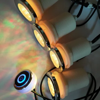 2vnt embedded vandeniui RGB pakeisti grandinės LED povandeninis kubilas lempos vonia šviesos be šviesos reguliatorius