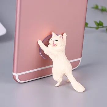 2vnt/maišas Naujas Mielas Animacinių filmų Atsitiktiniai Gyvis Katė Lėlės Mobiliojo Telefono Laikiklis Kačiukas Kūrybos Dovana Žaislas