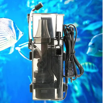 3.5 W Akvariumas Siurblio Skimmer Jūrų Pašalinti Paviršiaus Naftos Filmas Baltymų Skimmer Su Siurblio Filtras Žuvų Bako Filtro Sistema 220V
