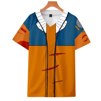 3D Naruto harajuku t-shirt vyrai Anime 3d atspausdintas t marškinėliai drabužių streetwear trumpas rankovės beisbolo marškinėliai Naruto Viršūnes marškinėlius 4XL