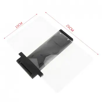 3X 12 Colių Funkcinės 2 Spalvų Nešiojamų PMMA + ABS 3D Vaizdo Mobiliojo Telefono Ekrane didinamasis stiklas su Mobiliojo Telefono Laikiklis