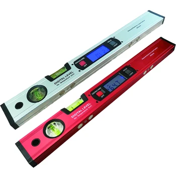 400mm Skaitmeninis Matlankis Kampo Ieškiklis Inclinometer elektroninių Lygio 360 laipsnių su/be Magnetų Lygio kampas šlaito bandymo Valdovas