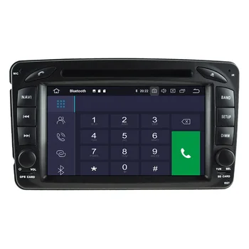 4G+64GB Android 10.0 Automobilio DVD Grotuvas GPS Navigacija Mercedes Benz W209 W203 M ML W163 Viano W639 Vito Vaneo DVD GROTUVAS Multi