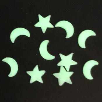 50g Noctilucent Star Mėnulis Polimero Molis Pabarstyti Vaikams 