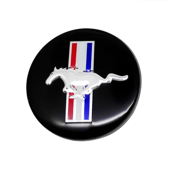 55mm Varantys Centras Dangtelis Stebulės Dangtelis Ženklelis Emblema Už Mustang Logotipas Focus, Mondeo 