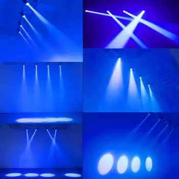 5W Mėlyna LED Šviesos Prožektorius Šokių Grupė Nugara Scenos Šviesos Fiksuotojo Apšvietimas DJ Baras / Šalis / KTV / Etapas / Disco Scenos Šviesos