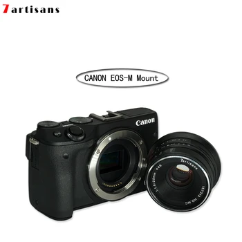 7artisans 25mm f1.8 Prime Lens E Mount Canon EOS-M Mout Micro 4/3 Fotoaparatai sony a6000 A7 A7II A7R 