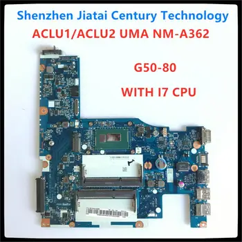 ACLU1/ACLU2 UMA NM-A362 NM-A272 Lenovo G50-70 G50-70M Z50-70 G50-80 Nešiojamojo kompiuterio pagrindinę plokštę su i7-5500 CPU testuotas darbo