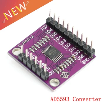AD5593 Konverteris ADC/DAC Konfigūruojama 12-Bit Analog-to-Digital Converter 8-Channel