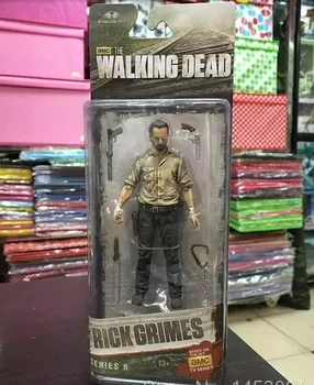 AMC TV Serialas The Walking Dead Abraomas Ford Bungee Walker Rick spausdintuvai priežiūra Gubernatorius PVC Veiksmų Skaičius, Kolekcines, Modelis Žaislas