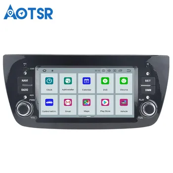 AOTSR GPS Navigacija Android 9 Automobilių DVD grotuvas, vaizdo automobilinis grotuvas Stereo FIAT DOBLO/Opel Combo/Tour 2010 M.+ automobilinės Radijo galvos vienetas