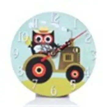 Amecor Kūrybos Vintage Stiliaus 3D Paviršiaus Meno Sieniniai Laikrodžiai Dekoratyvinių Laikrodis skaitmeninis laikrodis, sienos vaikams mechanizmas 19jan30