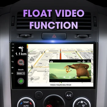 Android 10.0 Automobilio Radijo Multimedia Vaizdo Grotuvas GPS Navigacija Suzuki grant Vitara 3 2005-2 Din RDS 4G+64G Padalinti Ekraną