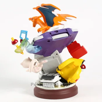 Anime ir Animacinių filmų Monstras Charizard Mew PVC Statula Pav Kolekcines Modelis Žaislas