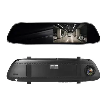 Anytek Automobilių Elektronikos DVR Transporto priemonės vaizdo Kamera T33+ 5.0 Colių IPS Automobilio galinio vaizdo Veidrodis DVR Kamera ADAS Automobilių Brūkšnys Fotoaparatas Vaizdo įrašymas