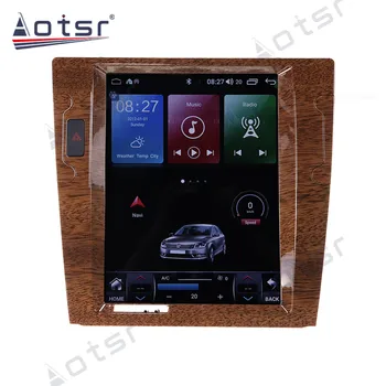 Aotsr 12.1 colių Vertikalus ekranas Tesla PX6 Android 9.0 RAM 4GB CARPLAY Automobilio Radijo Grotuvas Volkswagen Phaeton Automobilio GPS Navigacijos