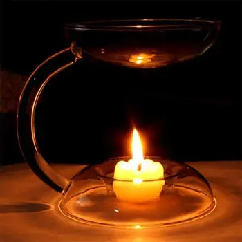 Aromato Žvakė Turėtojas Viryklė Dovanos Stiklo Degiklis Aromatas Degiklis Naftos Lentelė Šilčiau Žvakidė