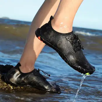 Atsitiktinis Paplūdimio Balinė Žvejybos batai Minkšta šviesa patogus Pora neslidus moterų batai, Žūklės batai Naršyti slysti vandens bateliai vyrai