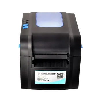 Aukštos kokybės automatinio lupimasis išjungti Terminis etikečių spausdintuvas terminio popieriaus plotis 20mm-82mm Šilumos brūkšninių kodų spausdintuvas