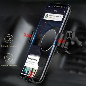 Automobilinis Telefono Laikiklis Samsung S20 Ultra 10 Pastaba+GPS Ventiliacijos Kalno Svorio Palaikymo Stovą, Skirtą 