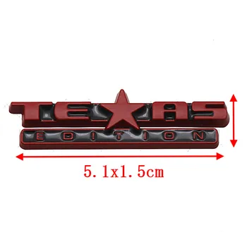 Automobilio Vairas Ženklelis Įklija, Jeep Texas Edition Emblema Didysis Vadas Renegade Laisvės Cherokee xj Wrangler tj Kompasas
