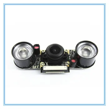 Aviečių Pi 3 Modelis B 5MP Naktinio Matymo Kamera OV5647 Fisheye Kamera 1080P Plataus kampo Kamera Modulis Aviečių Pi 3B+/3B/2B