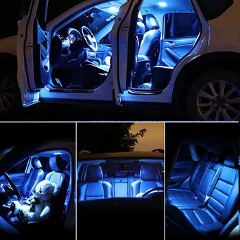 Baltos spalvos automobilių reikmenys Canbus Klaidų, LED Interjero Šviesos 2007-2019 Mazda CX-9 Skaitymo Šviesos Rinkinys Žemėlapis Dome Licencijos Lempos