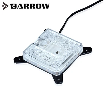 Barrow INTEL CPU water block naudoti fo INTEL SOCKET LGA-115X(1150 1151 1155 1156 ) LTIFH-04 Akrilo/Viso vario /A-RGB 3PIN 5V